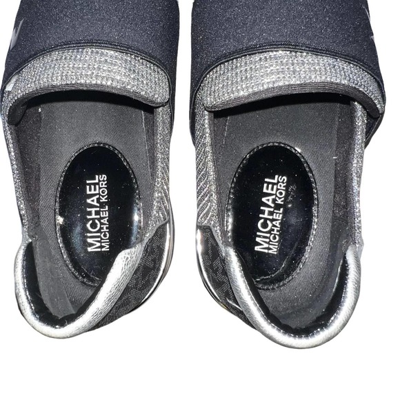 Michael Kors MK Felix Signature Low Top Trainer Sneakers Size 9 - Picture 5 of 7